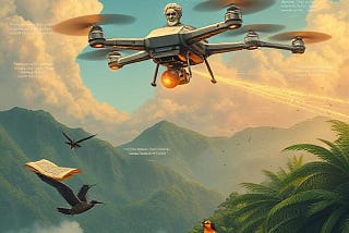🐦 Socrates, Swarms, and Skyfall: The Day Greek Philosophy Fell From a Drone Over Maui