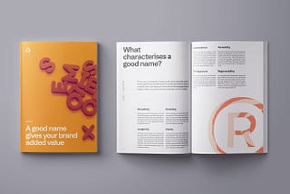 E-book: A good name gives your brand added value