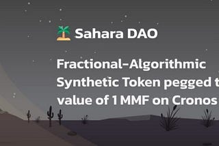 INTRODUCTION TO SAHARA DAO