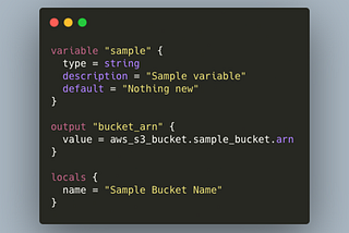 Terraform Zero to Hero: Part 1 Variables