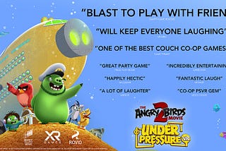 Fans of the Angry Birds Movie 2 VR: Under Pressure game get a terrifying treat this Halloween!