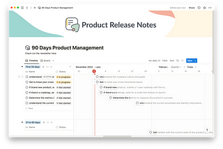 The first 90 days as a new Product Manager