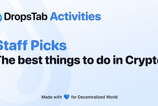 New Crypto Activities