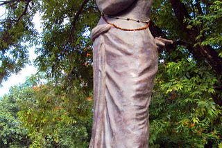 Chandrasekhar Azad’s statue at Alfred Park, now renamed Chandrasekhar Azad Park in Prayagraj, UP, India