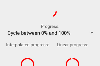 Progress Circle Android Library