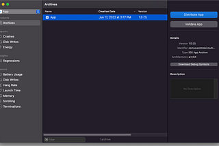 Where to find your archived app in Xcode to distribute to Apple store