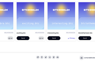 How to personalize your Business Card(Set Primary Domain and Avatar)