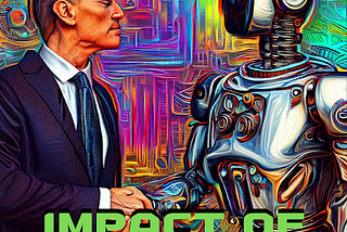 a man and a robot are shaking hands depicting adaptation of AI