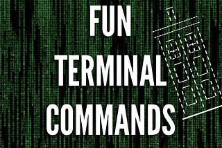 Funny commands in Linux