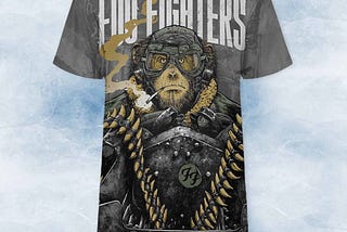Foo Fighters official poster at Hershey limited edition merchandise July 23 2024 All Over Print…