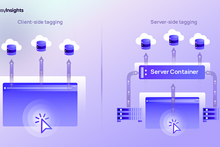 How to use client side and server side tracking together