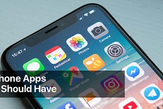 5 iPhone Apps You Should Have