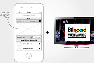 Second Screen Concept for Latin Billboard Awards