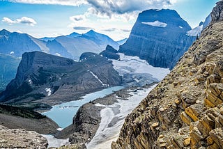 hiking the Highline Trail in Glacier NP