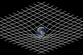 How the geometry of spacetime causes things to fall