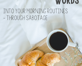 morning routines with core words