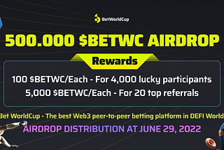 Bet World Cup AIRDROP CAMPAIGN