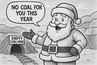 Note From Santa: No Coal in Stockings This Year Because We’re All Out
