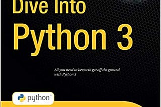 This is the cover photo of the book “dive into python 3”