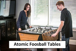Atomic foosball tables