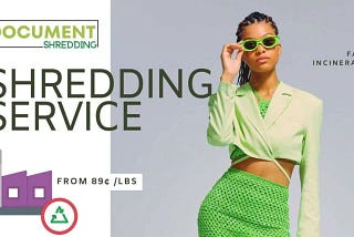 Clothing Fabric Destruction Service Shred Clothing Items 👍