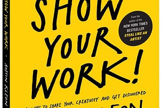 Beginning Again — Thanks to Austin Kleon.