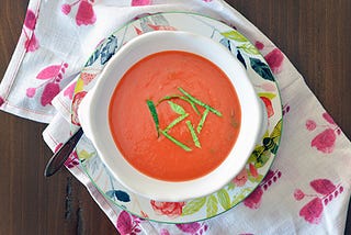 Quick Tomato Soup - Global Dish - Stephanie Arsenault