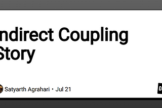 Indirect Coupling Story