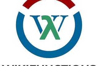 Wikifunctions Logo: circle enclosing a Wikipedia W with a lambda in the center