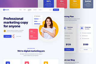 45 Best Figma Landing Page Templates in 2022 (Free)