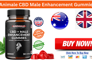 Animale CBD Male Enhancement Gummies AU & NZ, UK Introduction & Cost [Updated]