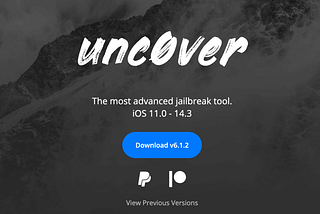 Unc0ver jailbreak update v6.1.2 — latest release — Evasion Jailbreak