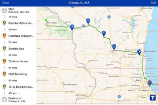 EV Roadtrip to Chicago