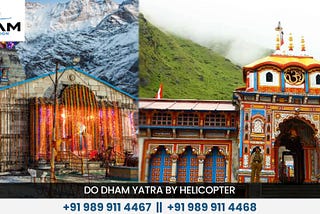 Dodham Yatra by Helicopter