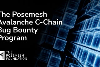 The Posemesh Avalanche C-Chain Bug Bounty Program