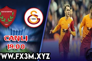 Hatayspor — Galatasaray Taraftarium24 izle