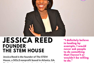 LEADERS SPOTLIGHT: Jessica Reed of The STEM House