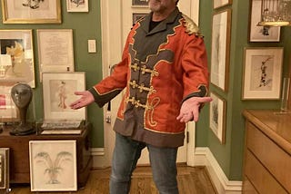 HOW I GOT INTO ROBERT PRESTON’S “MUSIC MAN”COSTUME