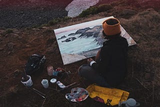 Why paint outdoors?