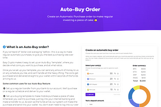 Beginner’s Guide to Automating Your Crypto Orders — Easy Crypto