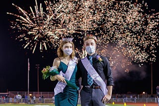 Leder, Vockrodt Named Homecoming King and Queen [The Canby Current]