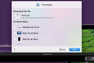 Mac Developer Tip: NSTouchBar in a Share Extension