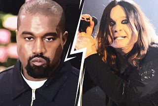 The Once King of Controversy, Ozzy Osbourne Rejects Kanye West