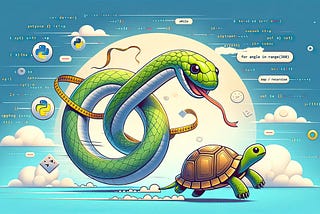 Creative Coding: An Introduction to Loops in Python with Turtle