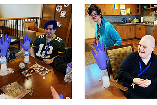 Science Experiments for Adults with Special Needs | DIY Inflatable Glove