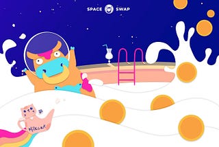 SpaceSwap — servicio conveniente para proveedores de fondos de liquidez.