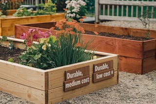 Raised garden bed wood how to choose the best?