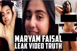 Maryam Faisal Pakistani TikToker Leak Video Truth | Interesting News