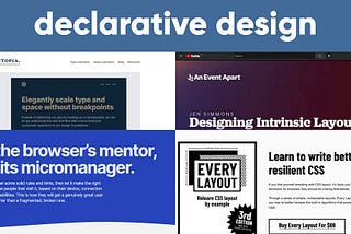 Declarative Design