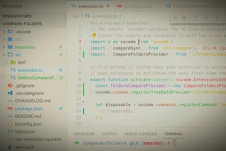 CompareFolders — a Visual Studio Code extension journey — Part V